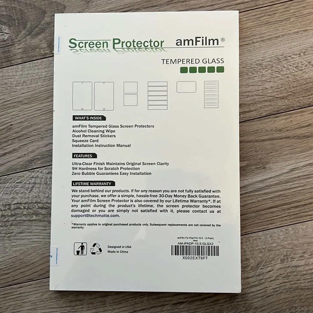 amfilm glass screen protector for ipad pro 10.5 new